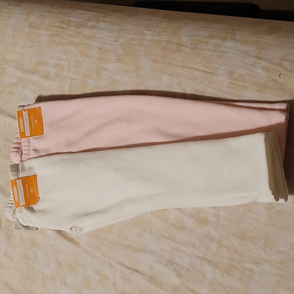 Two NWT Gymboree Warm And Fuzzy Leggings, Size 3T
